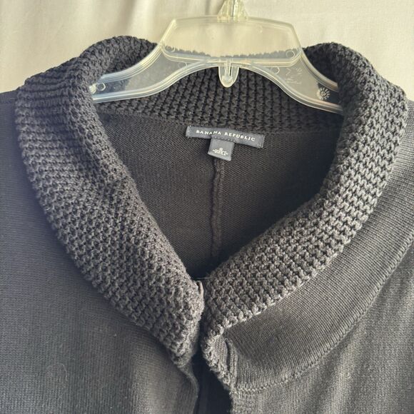 Banana Republic Women’s Black Cardigan Bundle Size S 2 Pieces Preppy Academia - Picture 5 of 16